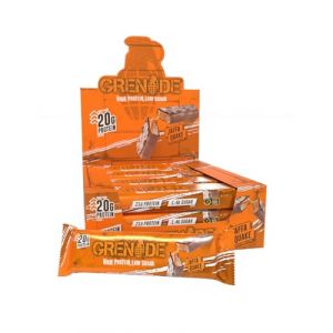 Grenade Barre Hyperprotéinée à Faible Teneur en Glucides - Jaffa Quake, 12 x 60 g (MEGA DEAL NUTRITION, neuf)
