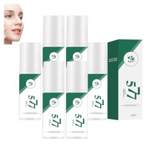 Huile essentielle anti-taches de rousseur améliorée, spray anti-taches de rousseur 577, raffermissant, réduit les ridules, hydratant et éclaircissant, sérum anti-mélasma blanchissant 577 (6pcs) (SKZKK, neuf)