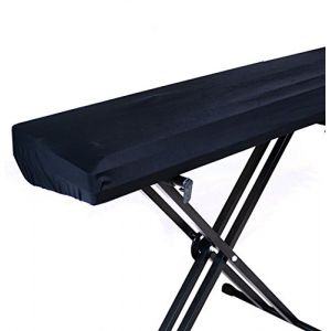 LIGICKY Housse extensible 61 & 73 & 76 touches pour clavier de piano numérique, noir (LIGICKY, neuf)