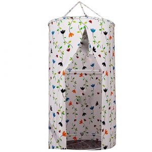 WHRAOY Tente de toilette pop-up (80 x 200 cm), tente d'intimit&eacute; pour douche de camping, fixation sup&eacute;rieure &ndash; Vestiaire portable d'ext&eacute;rieur, pour se changer et douche-B (youyouyouxiangongsi, neuf)