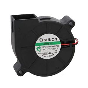 Sunon MF50151VX-A99 Ventilateur radial 50 x 50 x 15 mm DC 12 V 6000 tr/min 42 dBA Roulement vapo 2 fils (Turmberg3D, neuf)