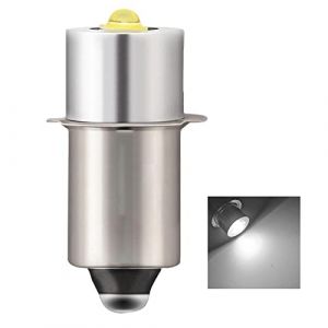 GLIMDA Ampoule de lampe de poche LED blanche 6-24 V P13.5S/PR2 Kit de conversion LED pour 4, 5, 6 cellules C&D, lanterne, vélo, lampe de travail, ampoules Maglit. (shanghaiyuneng, neuf)