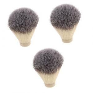 minkissy Lot De 3 Brosses À Barbe En Poils De Sanglier Et Plastique Pour Le Rasage Et Le Toilettage Des Hommes (Master Self, neuf)