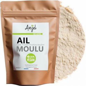 Ail en Poudre 100% Naturel - Gousse d'Ail Moulu Naturelle Sans Gluten Vegan - NCA (250) (ANJEL BOUTIQUE - MAISON DU GOUT, neuf)