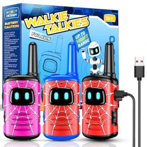 Toyokid Jouet Garcon 3 4 5 6 7 8 Ans,Talkie Walkie Enfants Rechargeable Cadeau Garcon 3-10 Ans Jouets d'extérieur pour Enfants Jouet Fille 3-8 Ans Talkie Walkie (WEIWEIXIBA SHOP, neuf)