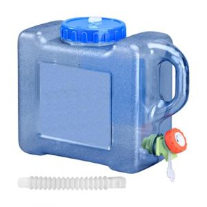 Syengery Seau À Eau Portable De Camping, 5L Bidon d'eau avec Robinet, Jerrican d'eau Alimentaire pour Camping-Car, Randonnée, Survie (paodera, neuf)