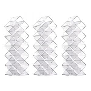 Giwnhvx 3 PièCes Support de Rouge à LèVres en Forme de Poisson 16 Grille Verticale Rouge à LèVres BoîTe de Rangement Rouge à LèVres Finition Grille PréSentoir (Taiyuanweikaijingdianzishangwuyouxiangongsi, neuf)