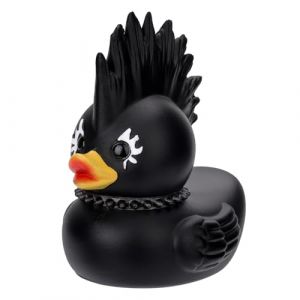 Canard en R&eacute;sine Noir, 9 cm de Hauteur Canard Rocheux Canard Jouet Canard en R&eacute;sine Fonc&eacute; Dr&ocirc;le Cadeau de Canard &agrave; Collectionner pour Enfants Adultes (Jenniy, neuf)