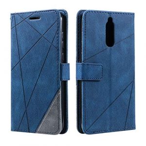SONWO Coque pour Huawei Mate 10 Lite/Huawei Nova 2I, Etui en Cuir PU Portefeuille Housse Fermeture Magn&eacute;tique und Flip pour Huawei Mate 10 Lite/Huawei Nova 2I, avec Fermeture Magn&eacute;tique, Bleu (SONWO EU STORE, neuf)