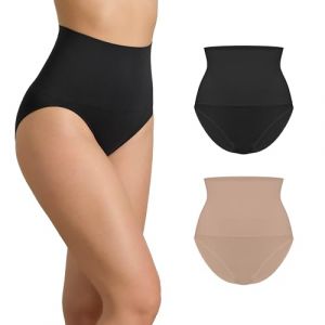 Risalti Culotte Gainante Femme Ventre Plat - Gaine Ventre Plat, Culotte Femme Taille Haute, Gaine Amincissante, sous Vetements Feminins - Made in Italy (RISALTI, neuf)