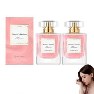 Forever Love Lot de 2 eaux de parfum de luxe | Parfum floral intense et fruit&eacute; avec rose, jasmin, poire et vanille | Parfum f&eacute;minin durable | Flacon &eacute;l&eacute;gant | Cadeau pour femme (Ee GaiNKE, neuf)