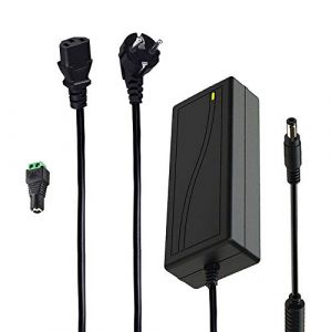 Arotelicht Transformateur LED 24V 3A 72W AC/DC EU Prise Adaptateur d'alimentation pour LED Bande Guirlande SMD5050/3528/2538 2m 5m, PC Portable,LCD TFT Monitors, DVD, TVs etc. (Wonderful2018, neuf)