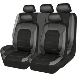 KEAAN 5 Places Universel Housses de siège de Voiture pour Fiat 500L 500X 500S 500e 500 3+1(Type 330/332) 2012-2023 2024 2025 Ensembles de Housses de siège Housses Siège Auto,D (yingyuecang, neuf)