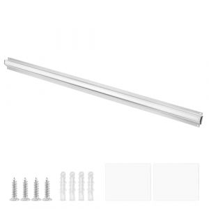 QWORK&reg; 1 Pi&egrave;ces Porte Menu Restaurant Montage Mural, Porte-Commande en Alliage d'Aluminium pour Menu/Ch&egrave;ques/Re&ccedil;u/Papier, 90cm (shavinglikes, neuf)