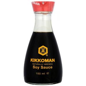 Kikkoman Naturally Brewed Lot de 4 sauces de soja 150 ml (FusionEat, neuf)
