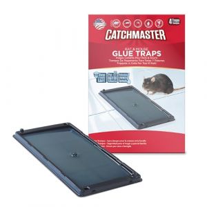 Novokill Catchmaster Piege a Rat | 12x Piège à Rat | Piège Collante Rat | Piège à Souris et Rats | Anti Souris Efficace | Produit Anti Rat Efficace | Plaque Collante Efficace | Raticide Professionnel (kæferling, neuf)