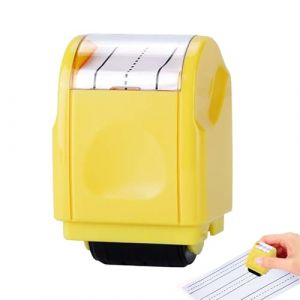 Tampon &Agrave; Rouler En Pointill&eacute;, Tampon De Pratique D'&eacute;criture Auto Encreur Tampons Roulants Rouleau De Ligne De Tampon Pour &Eacute;criture Manuscrite Pour Les Enfant, Les Enseignants, Les Parents (zhuag, neuf)