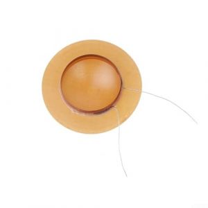 Tweeter Haut-parleur &agrave; bobine vocale en r&eacute;sine haute tonalit&eacute; Accessoire d'aigus de rechange Bobine vocale 25,5 mm Diaphragme en r&eacute;sine pour un son aigu clair (UrbanHui, neuf)