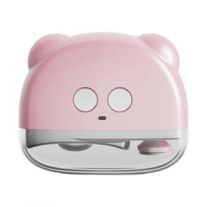 2 Sur 1 Clippers Ongles &Eacute;lectriques Automatiques Avec Rangement Poussi&egrave;re Polissage Ongles L&eacute;gers &Agrave; LED Fichier Coupe-ongles (LIzogli, neuf)