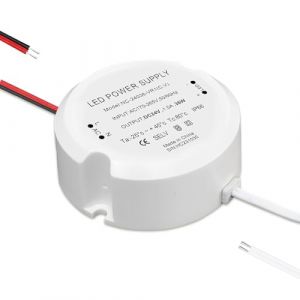 KUWUNG Transformateur 220 V à 24 V, LED Transformateur 24V 36W 1,5 A, AC à DC Transformateurs à basse tension Commutation, Alimentation 24 V, IP66 Mini Driver Tension constante (KUWUNG, neuf)