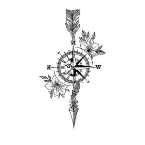 Autocollants De Tatouage De Bras De Fleur, 6 Pi&egrave;ces, Demi-Bras Masculin Et F&eacute;minin, Tatouage Europ&eacute;en Et Am&eacute;ricain, Petit Bras, Tatouage Temporaire (PEKNUX, neuf)