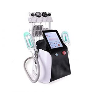 SFSSWSRYDF Fat Freeze Minceur 360° Cryolipolysis Machine avec double menton Poignée 8 en 1 Body Shaping Perte de Poids Cryothérapie Beauté Équipement (yanxuemaoyi, neuf)