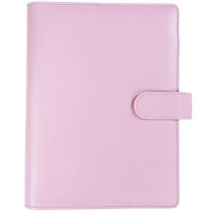 Organiseur de classeur en cuir A5 avec fermeture magn&eacute;tique | Classeur personnel &agrave; 6 anneaux avec couverture en polyur&eacute;thane (sans pages int&eacute;rieures) pour planificateur, rangement de cartes et (Withyu, neuf)