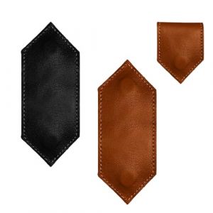 Gsrhzd Marque Page, Marque Page Magnetique, 2 Pi&egrave;ces Cuir Marque Page Personnalisable Style R&eacute;tro pour Livre, Marque Page Livre Billet de Banque Imp&eacute;rissable Cr&eacute;atif Exquis(Noir + Marron) (Yudiejo, neuf)