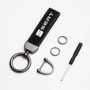 YUEXIANGJING Porte Clef Voiture pour Seat MII Ibiza Altea Exeo Leon Toledo, Porte Cl&eacute; Voiture Accessoires Interieur comme Cadeau d'affaires pour Homme et Femme,B (萧祺商贸有限公司, neuf)