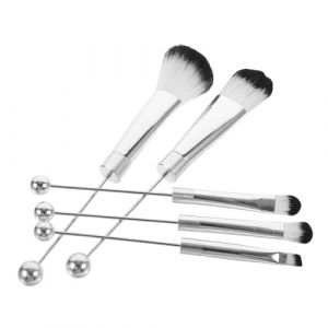 Ipetboom 1ensemble Set De Pinceaux De Maquillage Ensemble Voyage De Pinceaux Cosm&eacute;tiques Avec Poils Synth&eacute;tiques Pour Fond De Teint Blush Et Eyeliner (hikarish, neuf)