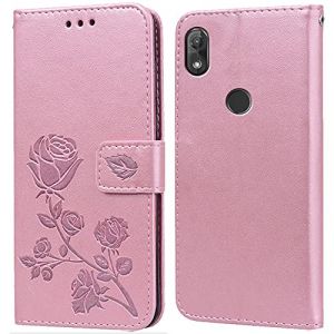 PKQTOP Coque pour Wiko View 2 Housse,Fonction de Support,Fente pour Carte,Silicone TPU,Flip Étui Case pour Wiko View 2 (PKQTOP-FR, neuf)