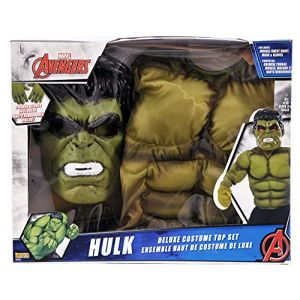 Rubie's Spain 34101 D&eacute;guisement de Hulk pour enfant avec poitrine, masque et gants Taille M (Biffid&igrave;, neuf)