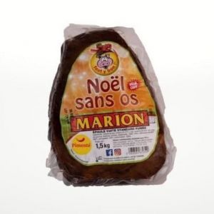 Jambon de No&euml;l sans os - avec couenne - sans piment - 1,5kg Marion (ANTILLES SUR TARN, neuf)