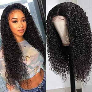 Perruque Bresilienne Water Wave Wig 5x5 Pre Plucked Perruque Femme Cheveux Humain 100% Perruque Bresilienne Lace Frontal Naturel Glueless Depp Free Part With Baby Hair 22 Pouce (Arenshxc, neuf)
