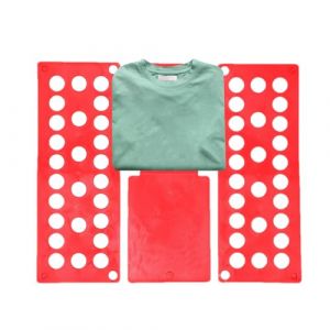 plieur de vetement - Planche à Plier Le Linge pour t-Shirt, chemise - Plieuse a Linge Facile et Rapide pour Les Enfant et Les Adultes de Plier des Vêtements de Différentes Tailles (ziancy, neuf)