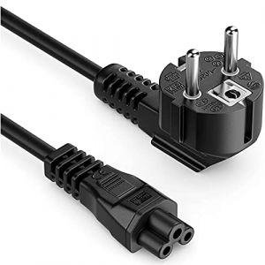 Câble d'alimentation 1,8 m Universal Cable pour Tous Les adaptateurs muraux AC pour Ordinateur Portable 3 Slots pour Ordinateurs Portables Acer, Dell, HP, Sony, VAIO, Lenovo ThinkPad Chargeur (ZIONYA-FR, neuf)