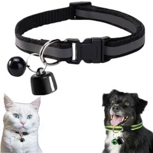 Collier Traceur GPS pour Chat & Chien — Mini Traceur GPS pour Chat – Suivi Mondial – sans Frais Supplémentaires – Compatible iOS & Android – pour Tout Collier – Localisation Intelligente (A) (xinmiaoshangdian, neuf)