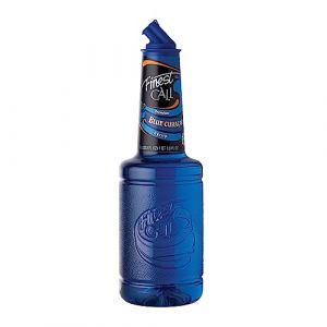Préparation et sirop de sirop de sirop de curaçao haut de gamme bleu de qualité supérieure Préparé pour la collection de cocktails exclusifs Blue Curaçao Cocktail Collection - 1 x 1 litre (Winware, neuf)