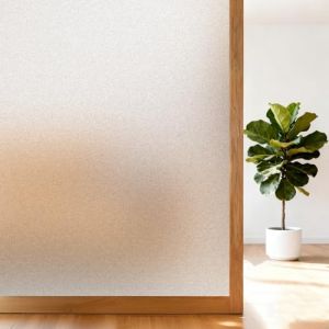 shinfly Film Fenetre Anti Regard Occultant Fen&ecirc;tre 60x120cm, Opaque Film Electrostatique Vitre, Brise Vue Fenetre Anti-UV D&eacute;poli pour Salle de Bain Cuisine Bureau Chambre (Yeehoo, neuf)