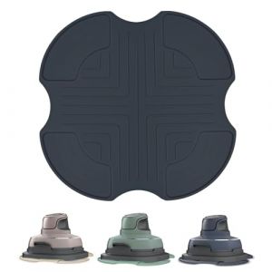 Dessous de Plat en Silicone pour Ninja CRISPi Friteuse à Air FN101EUSG, Sous-verres en Silicone Accessoires pour Air Fryer Ninja FN101EU (Bleu Foncé) (HATELLY, neuf)