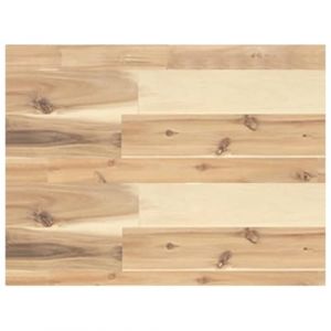 vidaXL &Eacute;tag&egrave;re Flottante 40x30x4 cm Bois d'acacia Massif Non trait&eacute;, &eacute;tag&egrave;re Murale, Planche d'&eacute;tag&egrave;re, &eacute;tag&egrave;re Murale de Salle de Bain (vidaXL FR, neuf)