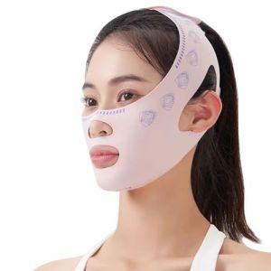 Chin Lift - Vline Face Lifting Strap, Pansement R&eacute;utilisable pour Minceur Visage pour Femmes | Raffermissement, Mod&eacute;lisation Et Raffermissement De Et | Masques SleepFace Lift Pour Visage En Forme De V (BrightWinco, neuf)