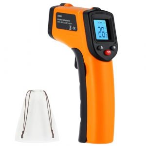 ABOHU Thermom&egrave;tre Infrarouge, Thermometre Laser Num&eacute;rique Sans Contact, -58&deg;F~1022&deg;F (-50&deg;C~550&deg;C) Pistolet Temp&eacute;rature Laser, Thermom&egrave;tre pour Cuisine/Frigo/BBQ/Industrie (pas pour l'homme) (Poyurs, neuf)
