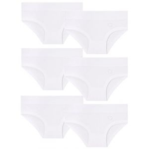 EMY Culotte Fille Coton Girls Ans (FR/ES, &Acirc;ge, 4 Ans, Taille Normale, Blanc Strass) (LADY&middot;C, neuf)