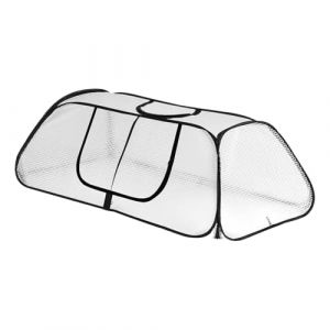 Qoukonao Petite serre portable avec porte - 114 cm x 55 cm - Tente de croissance pour l&eacute;gumes, fleurs et en int&eacute;rieur et en ext&eacute;rieur, jardin, cour, ferme, terrasse, balcon (jasert, neuf)