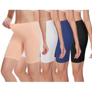 Panty Coton Femme Long Culottes Femmes sous Jupe Shorts Pantalon De Sécurité (HBselect, neuf)