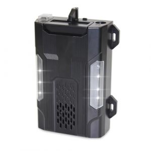 XIAXIA Repulsif Ultrason Anti Rongeur pour Voiture, Répulsif Pigeon avec Stroboscopique LED, pour Anti Taupe Fouine Martre Ultrason Souris et Rats, Protéger Voiture Garage (XIAXIA-EU, neuf)