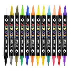 Set de Stylos &agrave; Ongles - 24 Couleurs Tenue Longue et S&eacute;chage Rapide | Set de Marqueurs Vernis Gel pour - pour Salon Maison Activit&eacute;s de No&euml;l Dessin Peinture et Loisirs Cr&eacute;atifs (LiQinShangMao, neuf)
