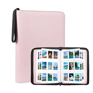 540 Pochettes Album Photos pour Polaroid 2x3 Inch Film, Livre d'images pour Fujifilm Instax Mini Instant Camera, Kpop Photocard Holder Binder (rose) (Ruibtree-FR, neuf)