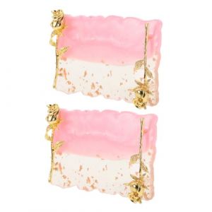 TOVINANNA 2pi&egrave;ces Palette de M&eacute;lange pour Nail Art avec Plateau Ajustable Lot pour M&eacute;lange de Vernis Gel et Outils de Maquillage (Qieiyi, neuf)